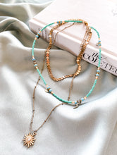 Load image into Gallery viewer, NCK0001_01_Necklaces_Layered_Long_Turquoise_TheFashionKiosk
