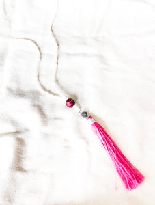 NCK0008_01_Necklaces_Tassel_Pink_TheFashionKiosk